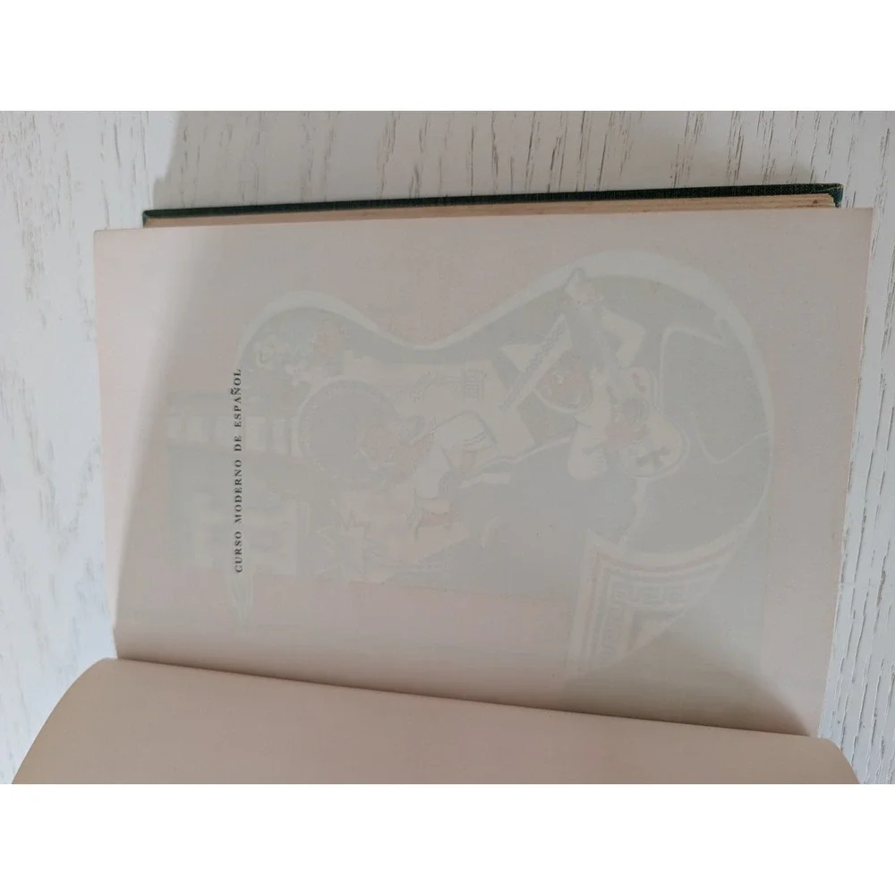 VTG 1966‎ Curso Moderno De Espanol Hardcover Book